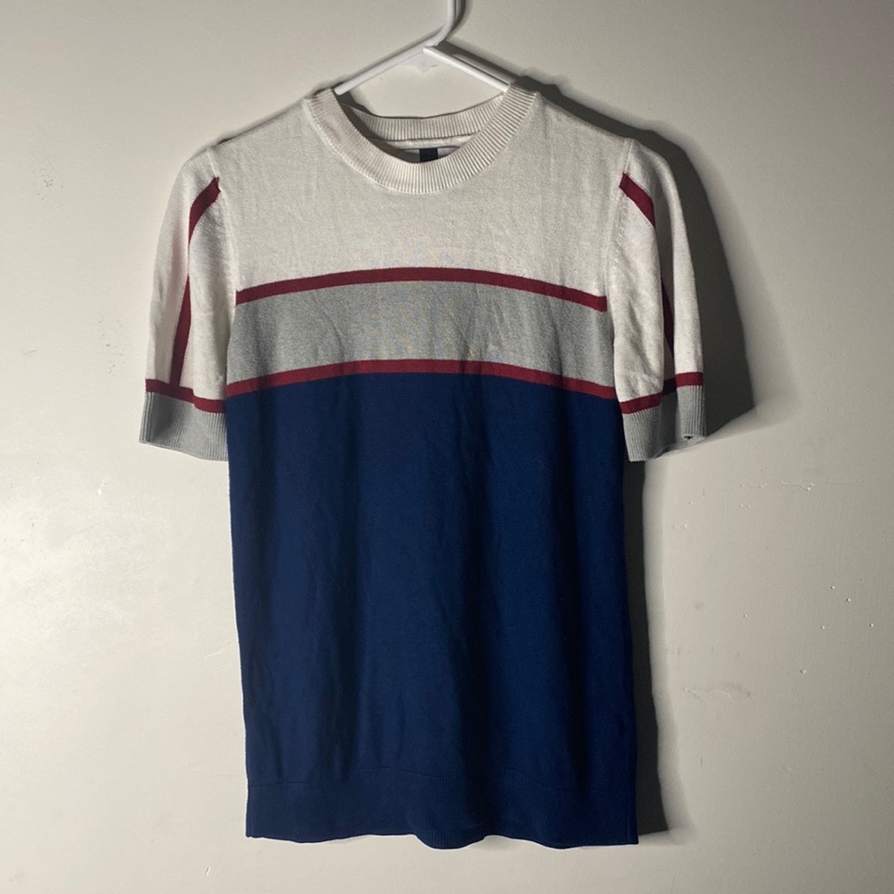 Topman Short Sleeve Sweater
